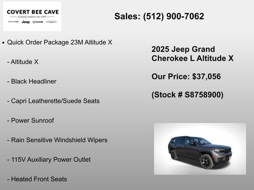 2025 Jeep Grand Cherokee L Laredo