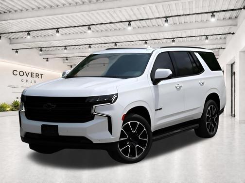 Summit White 2023 Chevrolet Tahoe RST