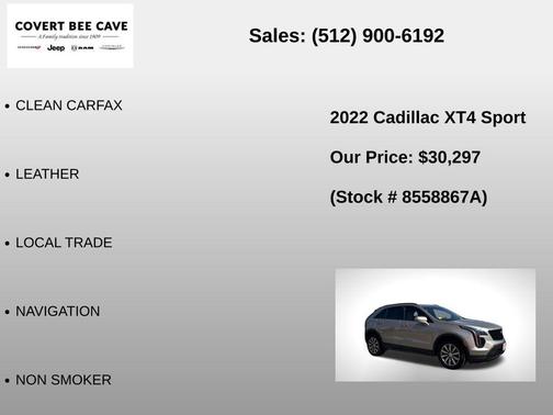 2022 Cadillac XT4 Sport