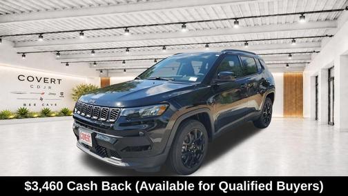 Diamond Black 2026 Jeep Compass Latitude