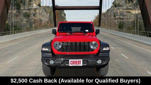 Firecracker Red Clearcoat 2026 Jeep Wrangler Sport