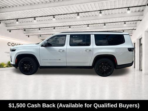 Bright White Clearcoat 2026 Jeep Grand Wagoneer L Limited