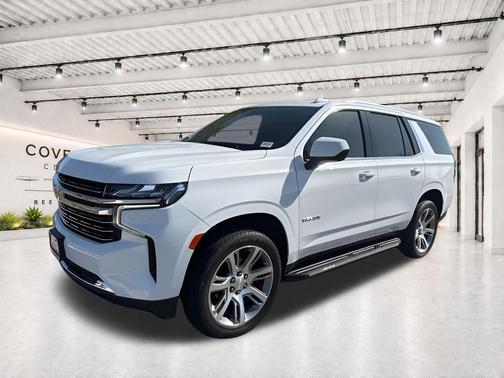 Summit White 2021 Chevrolet Tahoe LT