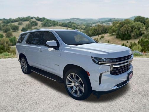 Summit White 2021 Chevrolet Tahoe LT