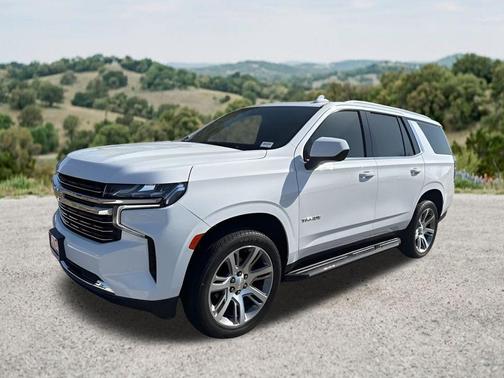 Summit White 2021 Chevrolet Tahoe LT