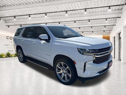 Summit White 2021 Chevrolet Tahoe LT