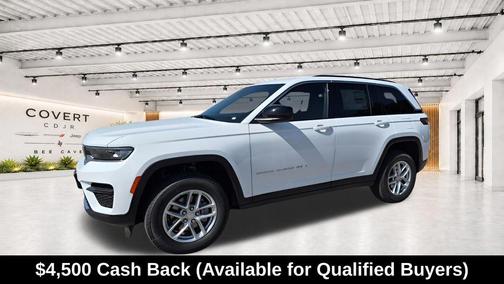 Bright White Clearcoat 2026 Jeep Grand Cherokee Laredo X
