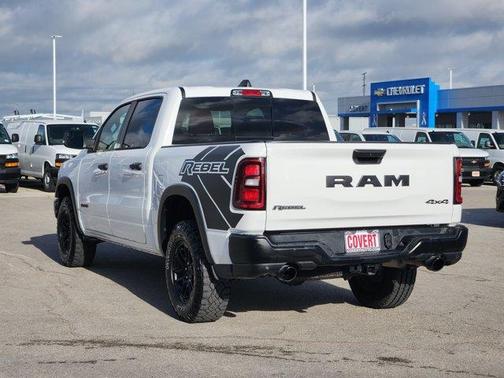 Bright White Clearcoat 2025 RAM 1500 Rebel