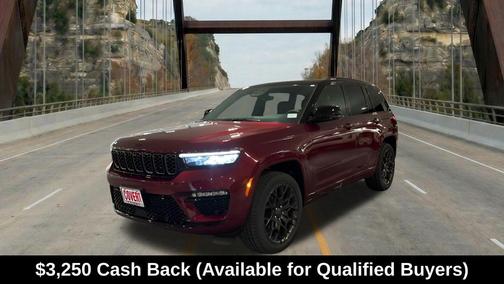 Velvet Red Pearlcoat 2025 Jeep Grand Cherokee Summit