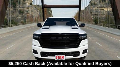 Bright White Clearcoat 2026 RAM 1500 Laramie