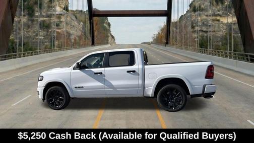 Bright White Clearcoat 2026 RAM 1500 Laramie
