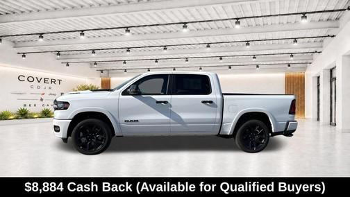 Bright White Clearcoat 2026 RAM 1500 Laramie