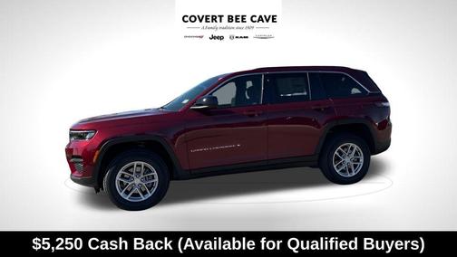 Velvet Red Pearlcoat 2025 Jeep Grand Cherokee Laredo X