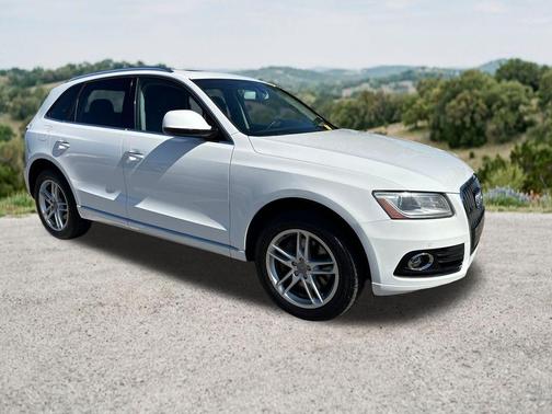 Glacier White Metallic 2015 Audi Q5 3.0T Premium Plus