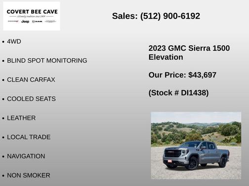 Sterling 2023 GMC Sierra 1500 Elevation