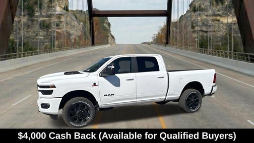 Bright White Clearcoat 2026 RAM 2500 Laramie