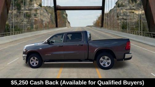 Granite Crystal Clearcoat Metallic 2026 RAM 1500 Big Horn/Lone Star