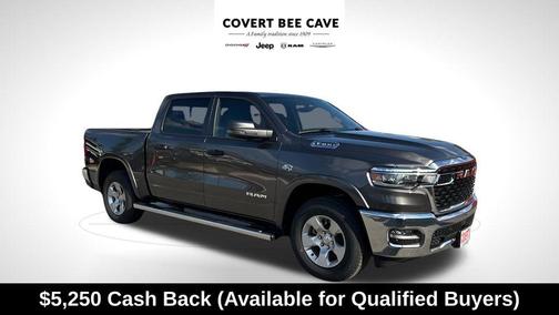 Granite Crystal Clearcoat Metallic 2026 RAM 1500 Big Horn/Lone Star