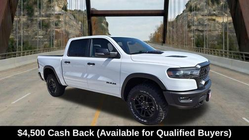 Bright White Clearcoat 2026 RAM 1500 Rebel