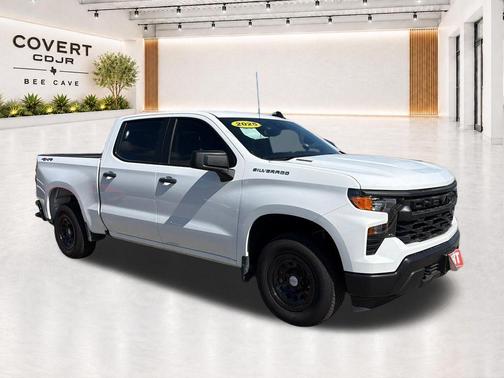 Summit White 2025 Chevrolet Silverado 1500 WT