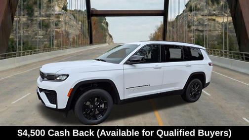 Bright White Clearcoat 2026 Jeep Grand Cherokee L Laredo