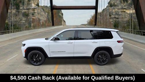 Bright White Clearcoat 2026 Jeep Grand Cherokee L Laredo