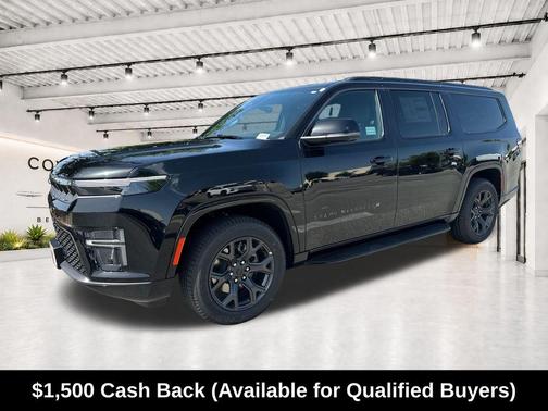 Gloss Black 2026 Jeep Grand Wagoneer L LIMITED ALTITUDE