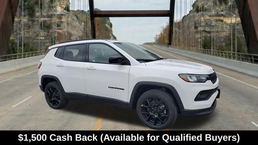 Bright White Clearcoat 2026 Jeep Compass Latitude