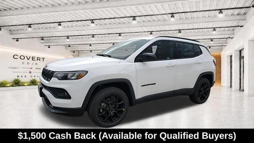 Bright White Clearcoat 2026 Jeep Compass Latitude