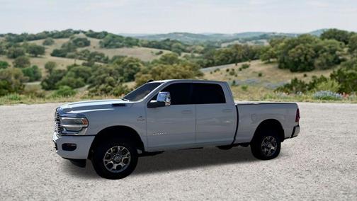 Bright White Clearcoat 2024 RAM 2500 Laramie