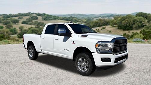 Bright White Clearcoat 2024 RAM 2500 Laramie