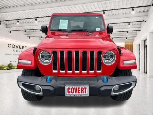 Red Clearcoat 2022 Jeep Wrangler Unlimited 4xe Sahara