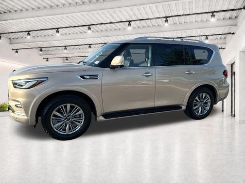 Champagne Quartz 2022 INFINITI QX80 Luxe