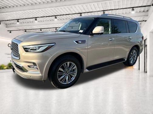 Champagne Quartz 2022 INFINITI QX80 Luxe