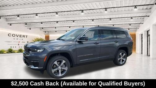 Gray Metallic 2025 Jeep Grand Cherokee L Limited