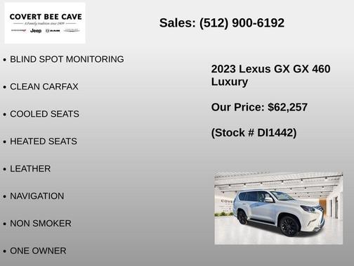White Pearl 2023 Lexus GX 460 Luxury