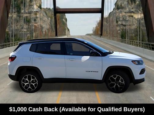 Bright White Clearcoat 2026 Jeep Compass Limited