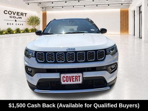 Bright White Clearcoat 2026 Jeep Compass Limited