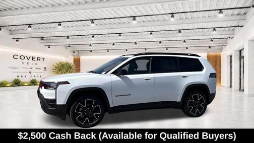 Bright White Clearcoat 2026 Jeep Cherokee Overland