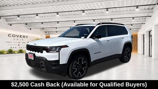 Bright White Clearcoat 2026 Jeep Cherokee Overland