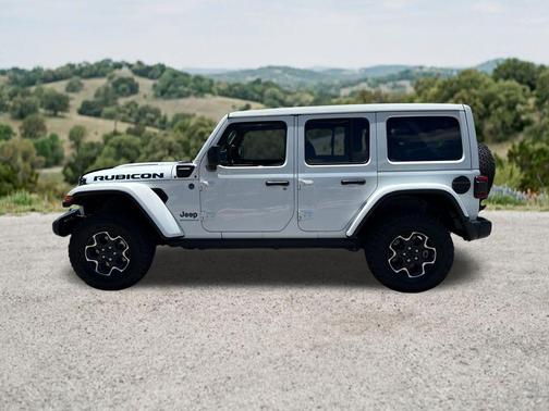 Bright White Clearcoat 2023 Jeep Wrangler 4xe Rubicon