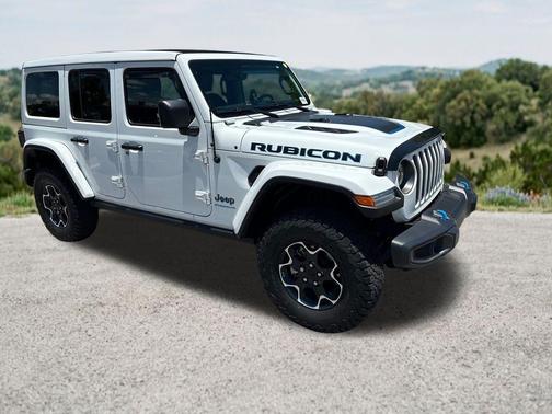 Bright White Clearcoat 2023 Jeep Wrangler 4xe Rubicon