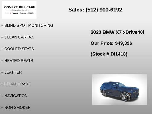 2023 BMW X7 xDrive40i
