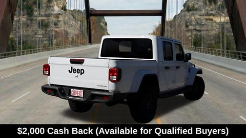 Bright White Clearcoat 2026 Jeep Gladiator Texas Trail