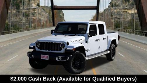 Bright White Clearcoat 2026 Jeep Gladiator Texas Trail