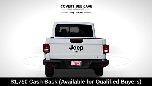 Bright White Clearcoat 2026 Jeep Gladiator Texas Trail