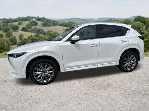Rhodium White Metallic 2023 Mazda CX-5 2.5 Turbo Signature