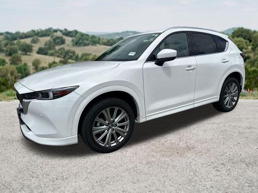 Rhodium White Metallic 2023 Mazda CX-5 2.5 Turbo Signature