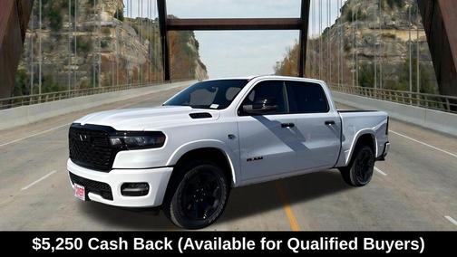 Bright White Clearcoat 2026 RAM 1500 Big Horn/Lone Star