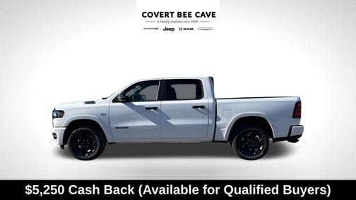 Bright White Clearcoat 2026 RAM 1500 Big Horn/Lone Star